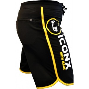 Iconx-mens-black-yellow-shorts-side-pocket-500x500
