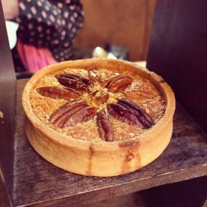 warm pecan pie with Slider afternoon tea at Celtic Manor