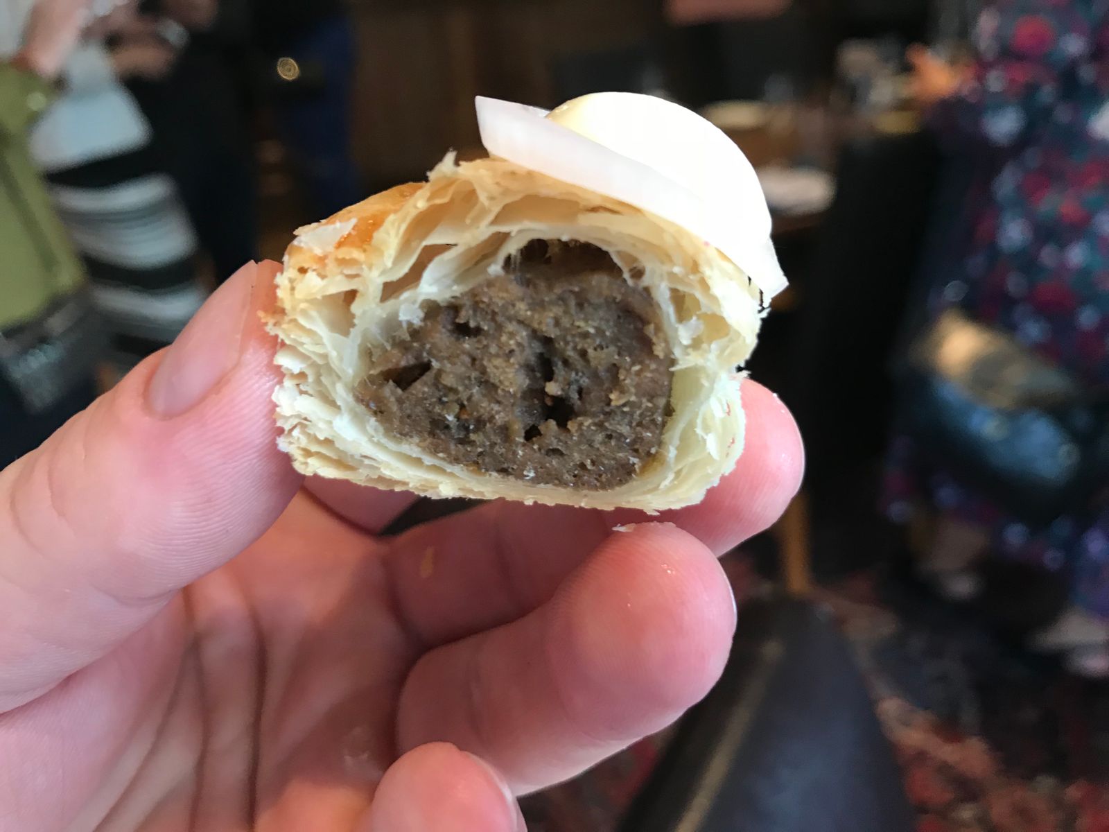 Vexo insect sausage roll