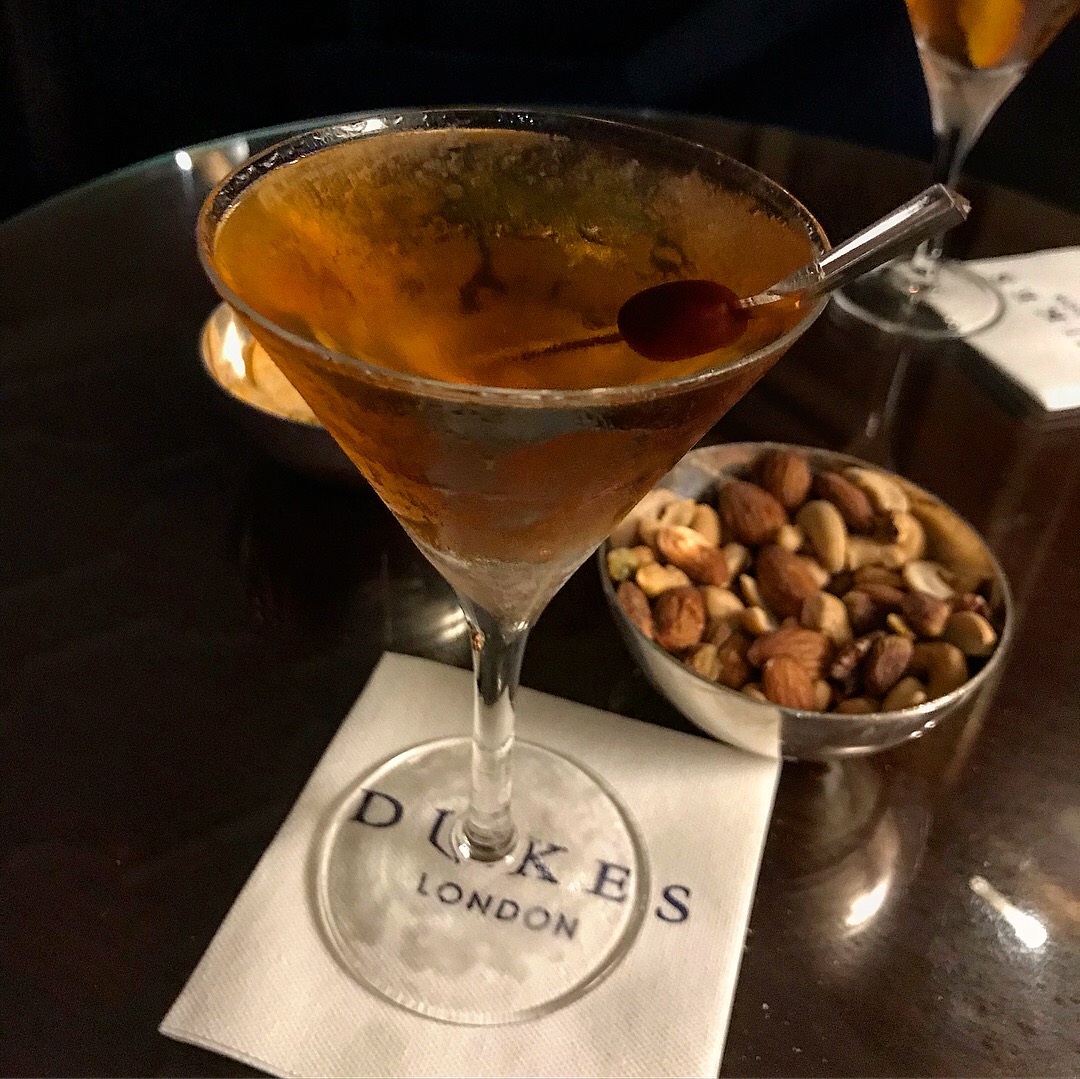 Kissy Suzuki martini at Dukes Bar London