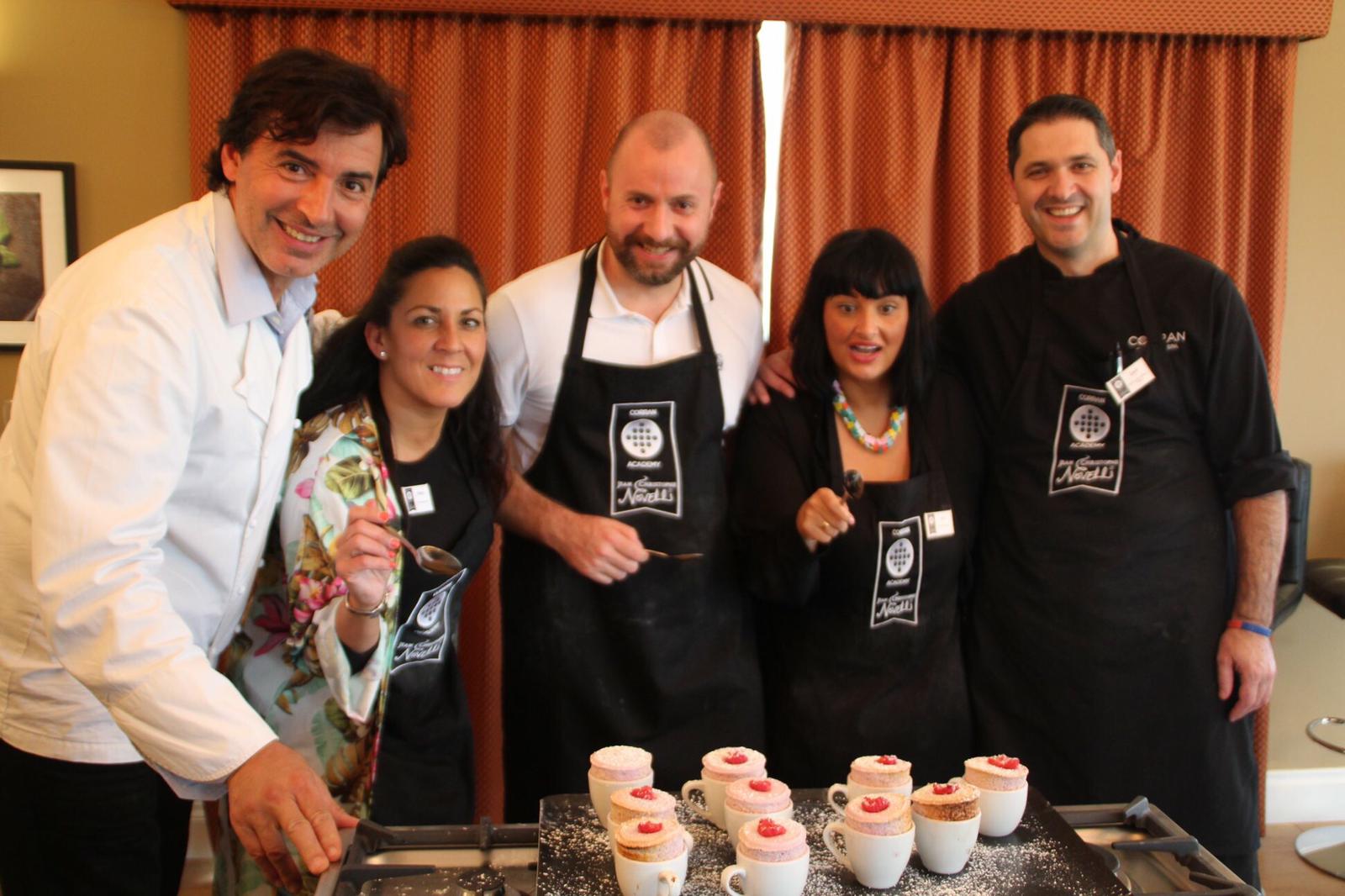 Soufle making with Jean Christophe Novelli at The Corran Resort