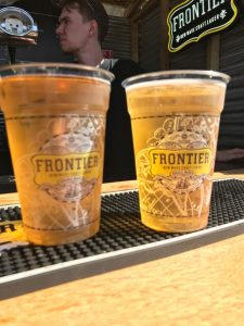 Frontier cider at Meatopia London