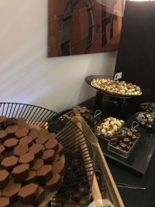 Hotel chocolat feast at the Bafta Cymru afterparty
