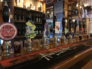 Craft Beer Selection at Head of Steam Cardiff