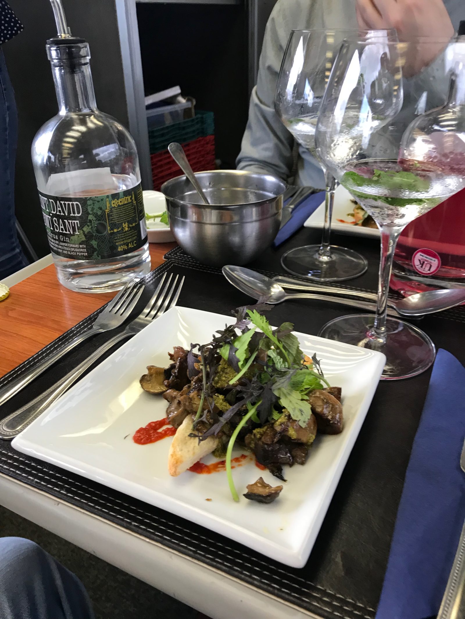 Starter on Business Class Arriva Trains Wales